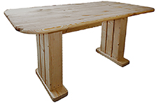 Стол обеденный (опоры прямые)/деревянный